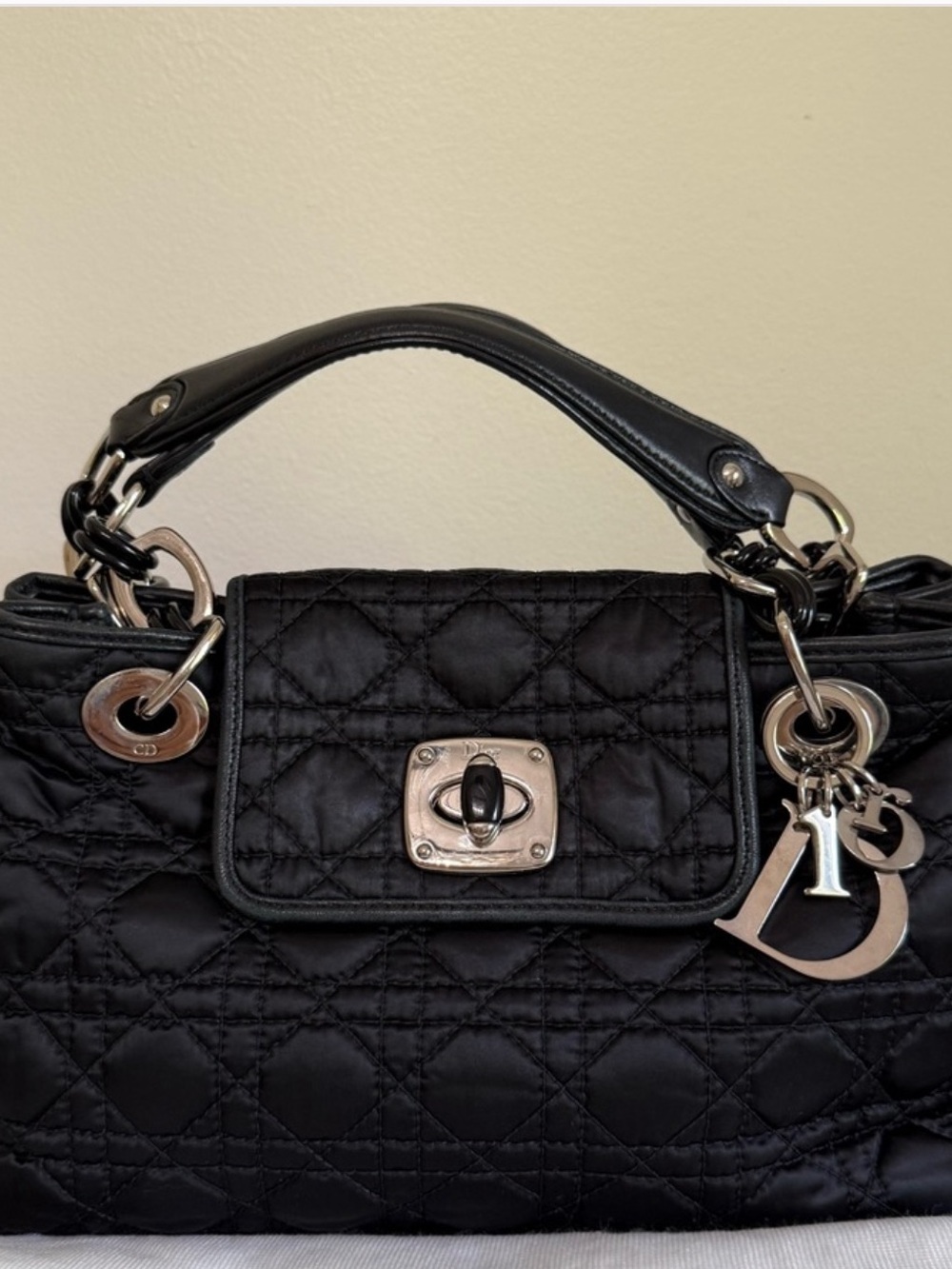 Lady Dior Bag Carnage quilted bag Authentic